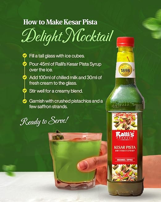 Kesar Pista Syrup Sharbat 700ml