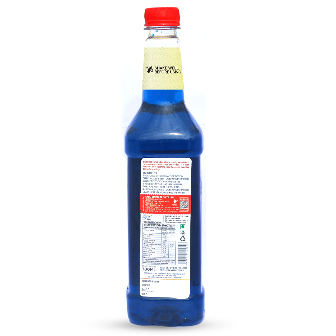 Blue Rose Syrup 700ml