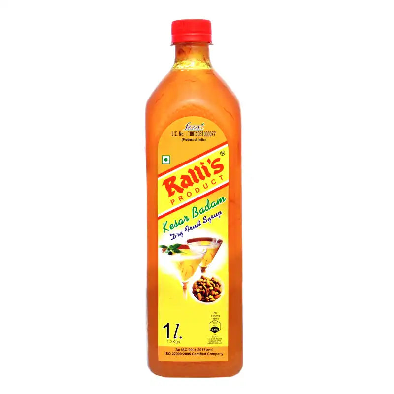 Kesar Badam Dry Fruit Syrup 1000ml