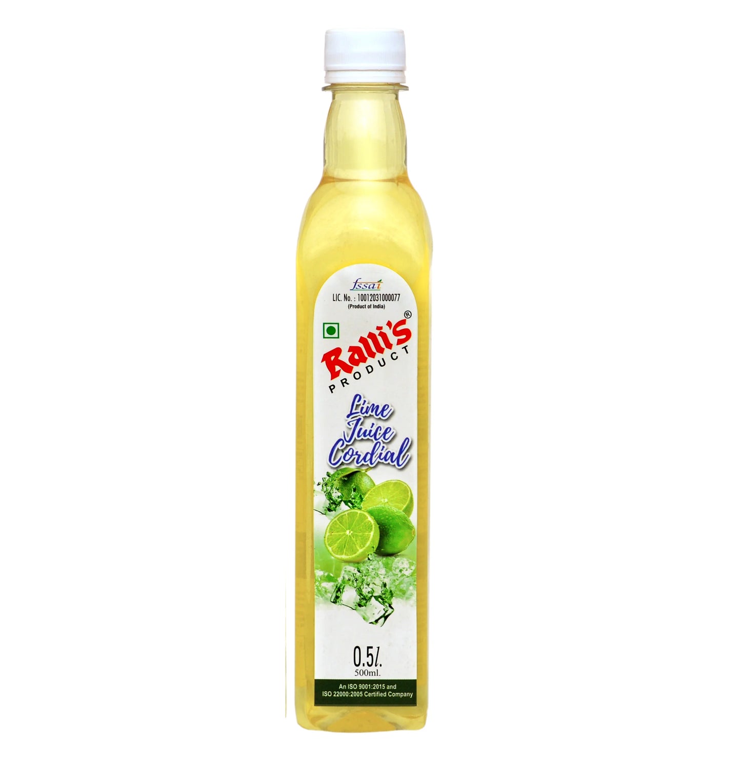 LIME CORDIAL 500ml