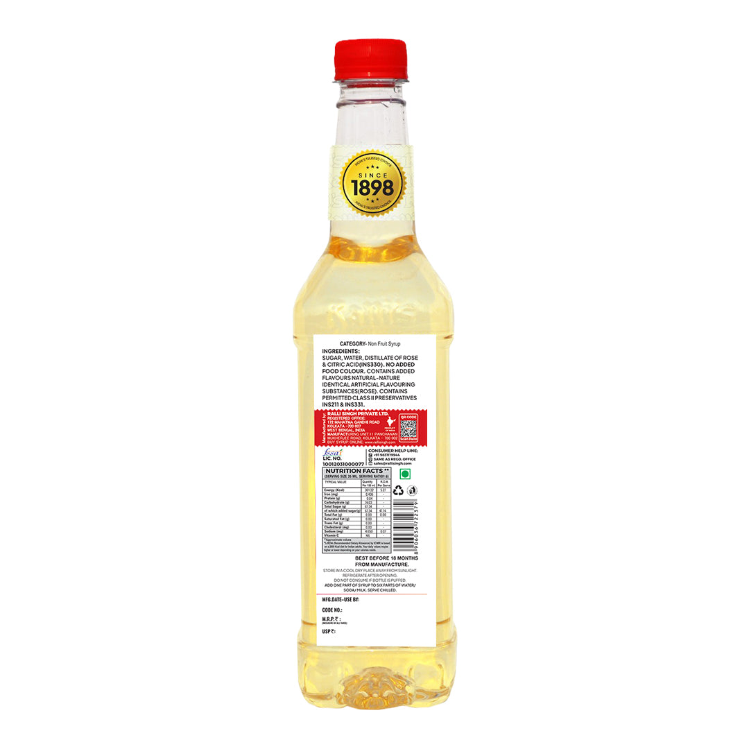 White Rose Syrup 700ml