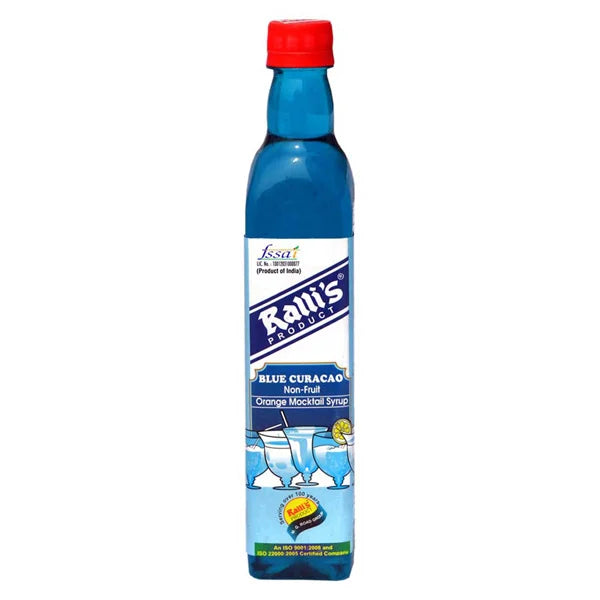 Blue Curacao Syrup 500ml