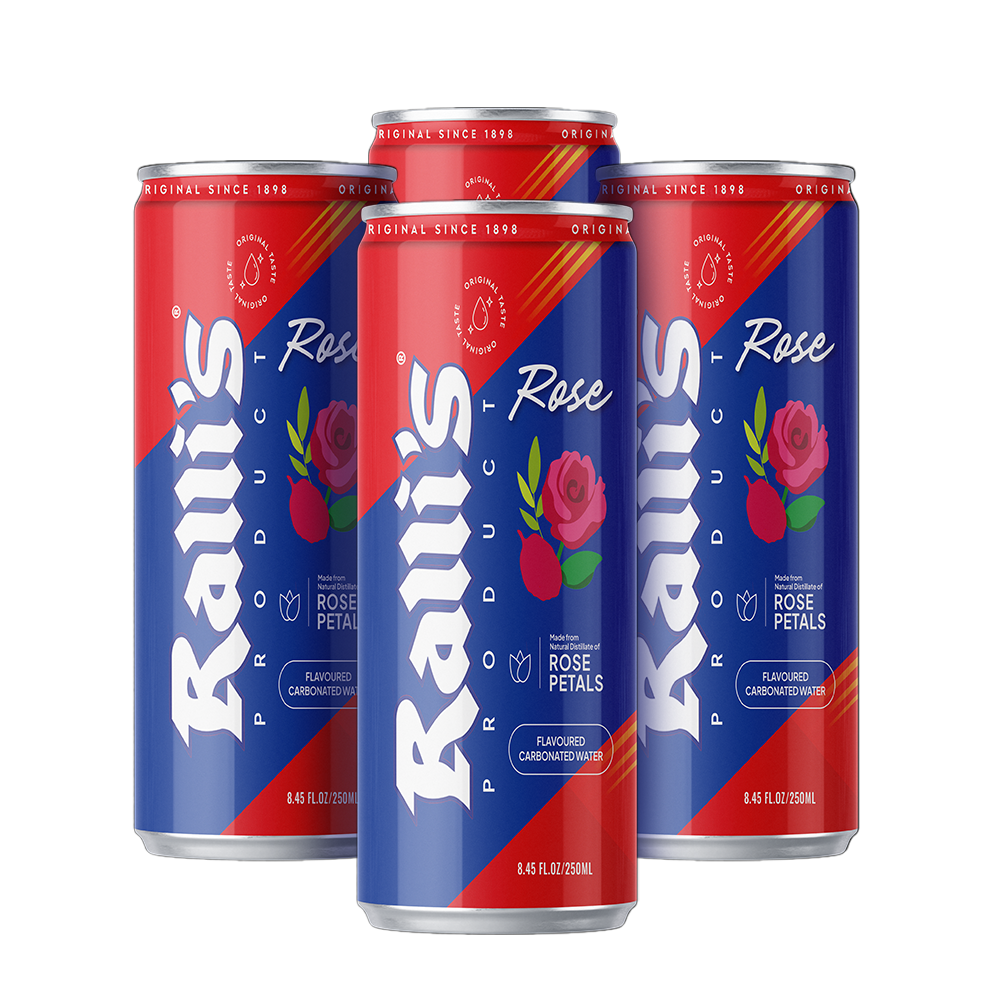 Rose Mixer 250ml X 4 (Carbonated Beverage)