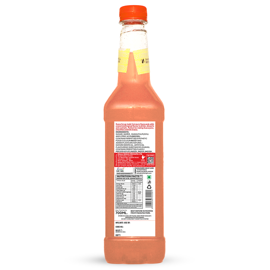 Guava Fruit Syrup 700ml