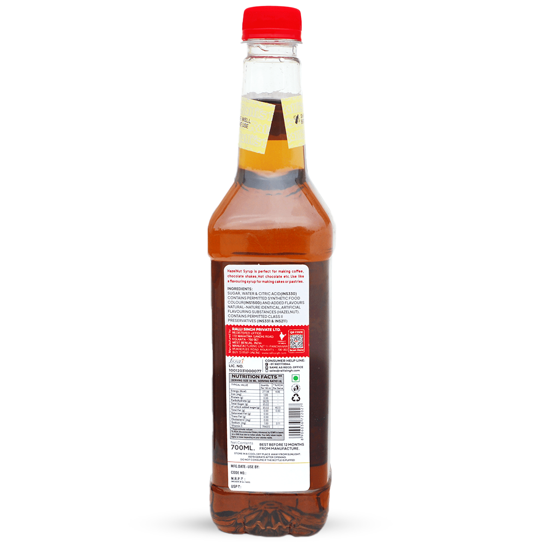 HazelNut Syrup