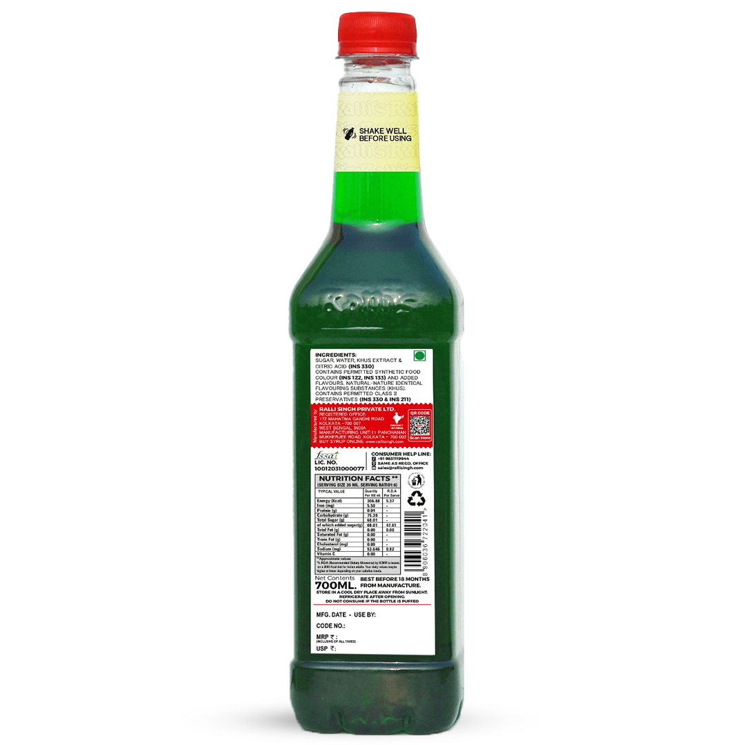 Khus Syrup 700ml