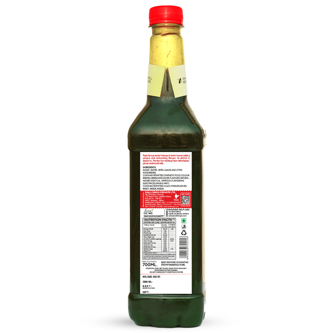 Paan Syrup 700ml
