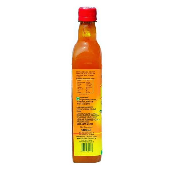 Kesar Badam Dry Fruit Syrup 500ml