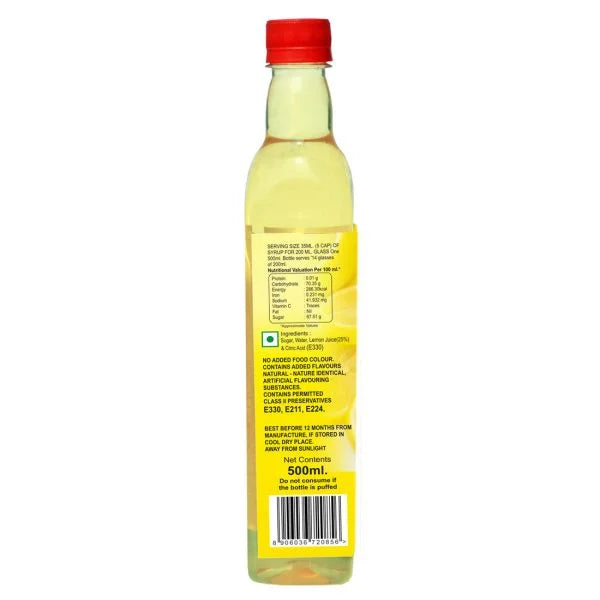 King lemon Fruit Syrup 500ml