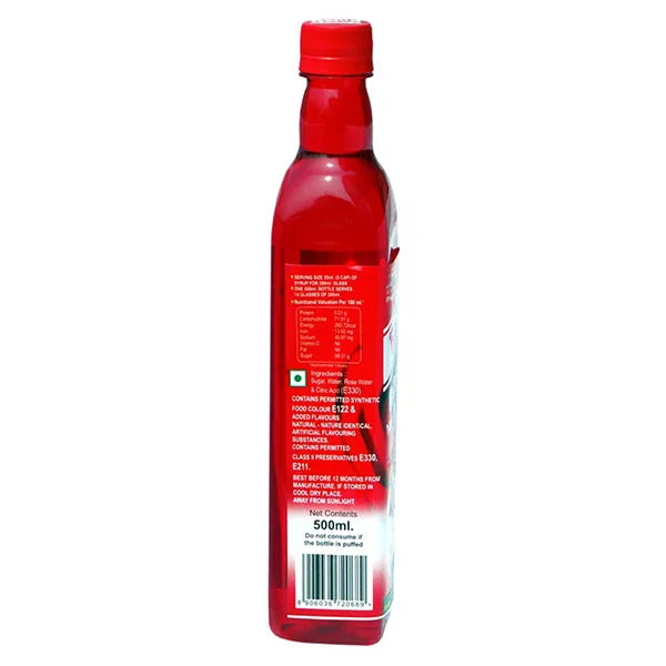 Rose syrup 500ml