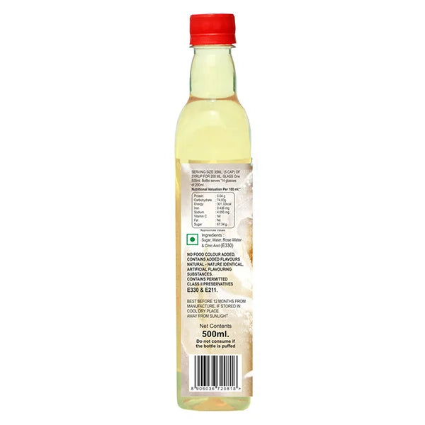 White Rose Syrup 500ml