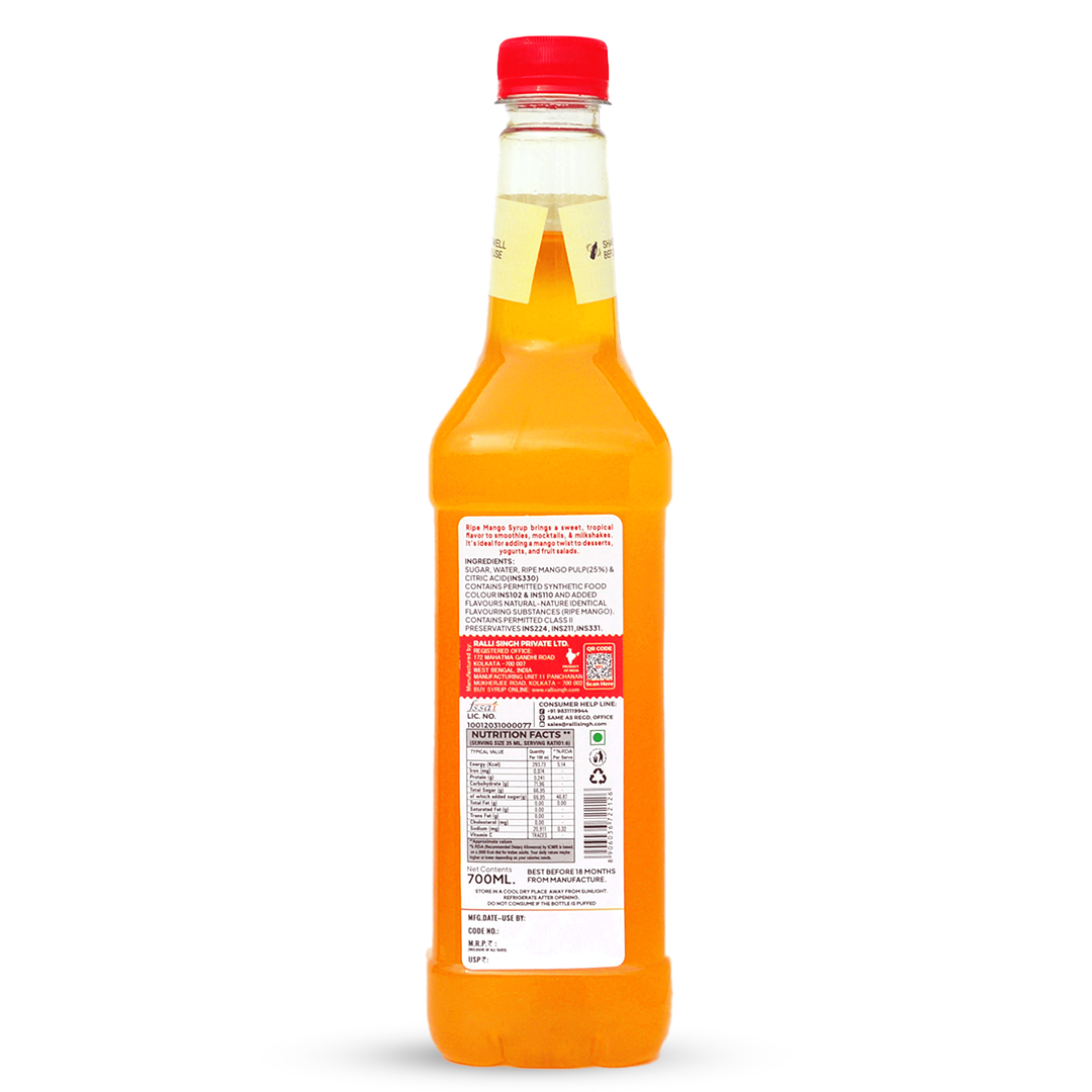 Ripe Mango Syrup 700ml