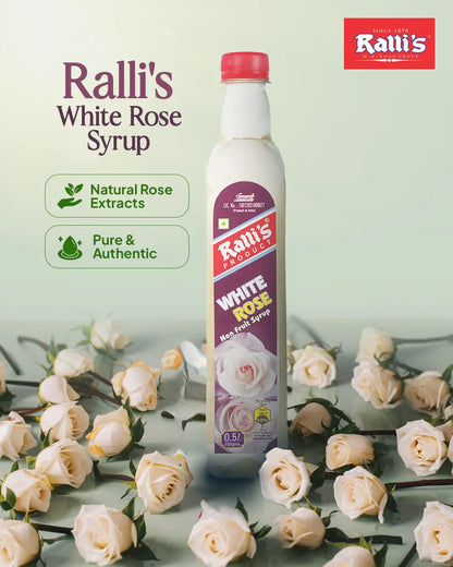 White Rose Syrup 500ml