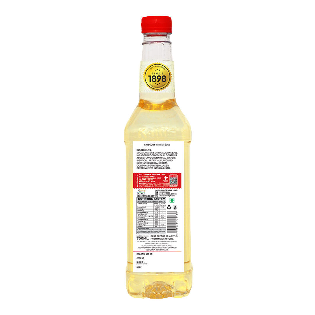 Cream Soda Syrup 700ml