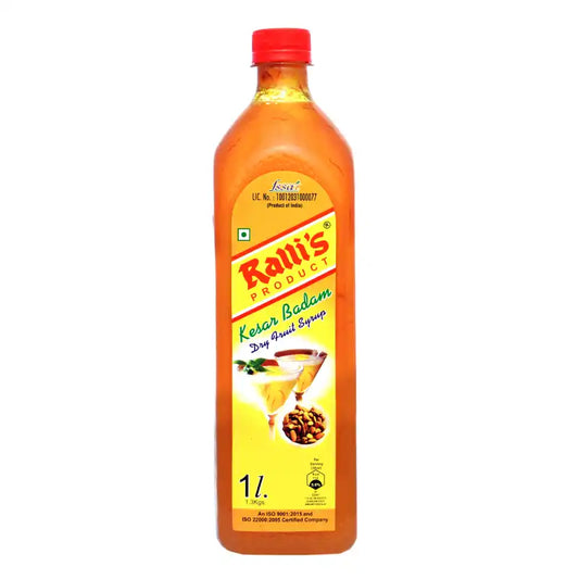 Kesar Badam Dry Fruit Syrup 1000ml