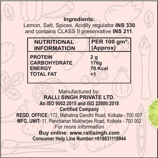 Nimbu Achar ( Lemon Pickle)
