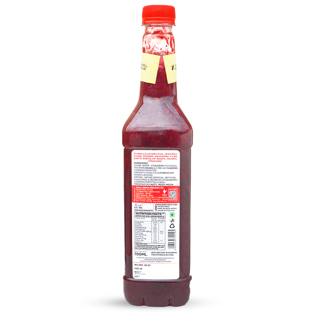 Strawberry Fruit Crush 700ml
